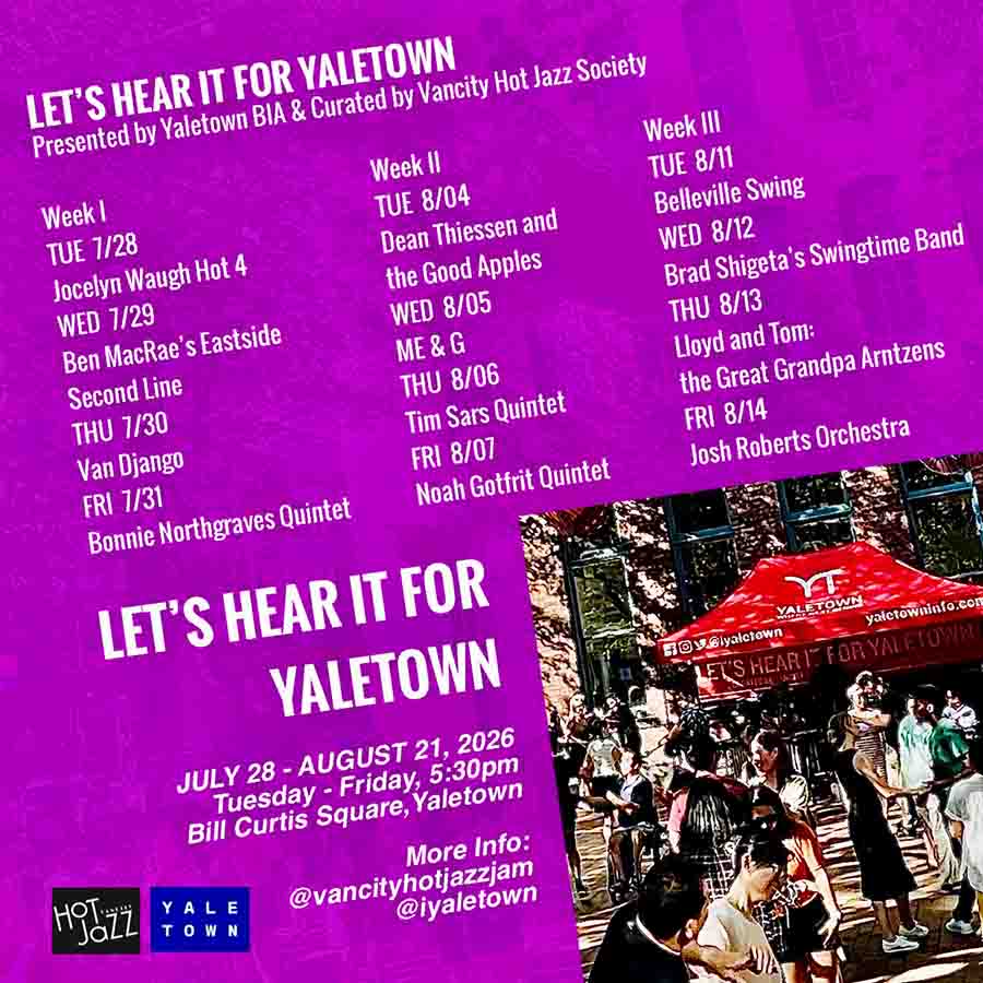 Vancity Hot Jazz Summerstage